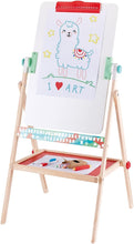 Load image into Gallery viewer, Standing Flip Flat 2 Sided Kids Artwork Easel
