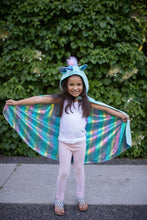 Load image into Gallery viewer, Reversible Unicorn Dragon Cape
