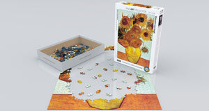 Twelve Sunflowers 1,000PC Puzzle