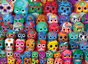 Traditional Mexican Skulls 1,000PC Puzzle