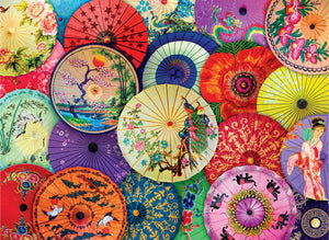Asian Oil-Paper Umbrellas 1,000PC Puzzle