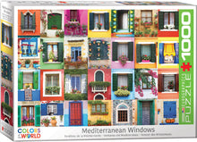 Load image into Gallery viewer, Mediterranean Windows 1,000PC Puzzle
