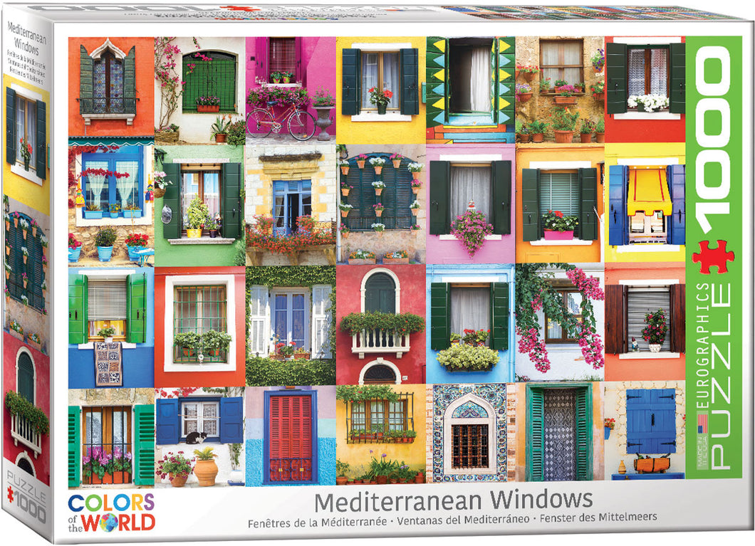 Mediterranean Windows 1,000PC Puzzle