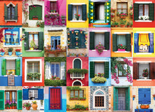 Load image into Gallery viewer, Mediterranean Windows 1,000PC Puzzle
