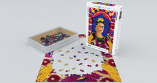 Load image into Gallery viewer, Frida Kahlo - Self Portrait - The Frame 1,000PC Puzzle
