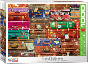 Travel Suitcases 1,000PC Puzzle