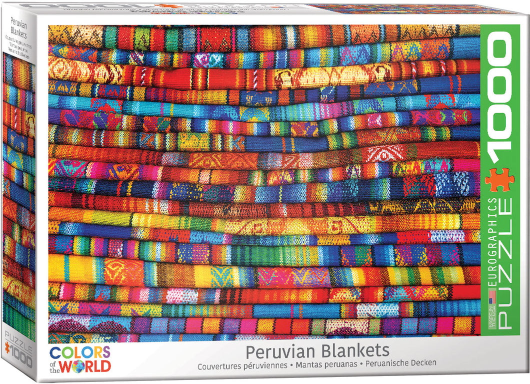 Peruvian Blankets 1,000PC Puzzle