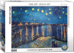 The Starry Night Over The Rhone 1,000PC Puzzle
