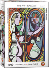 Load image into Gallery viewer, Girl Before a Mirror 1,000PC Puzzle
