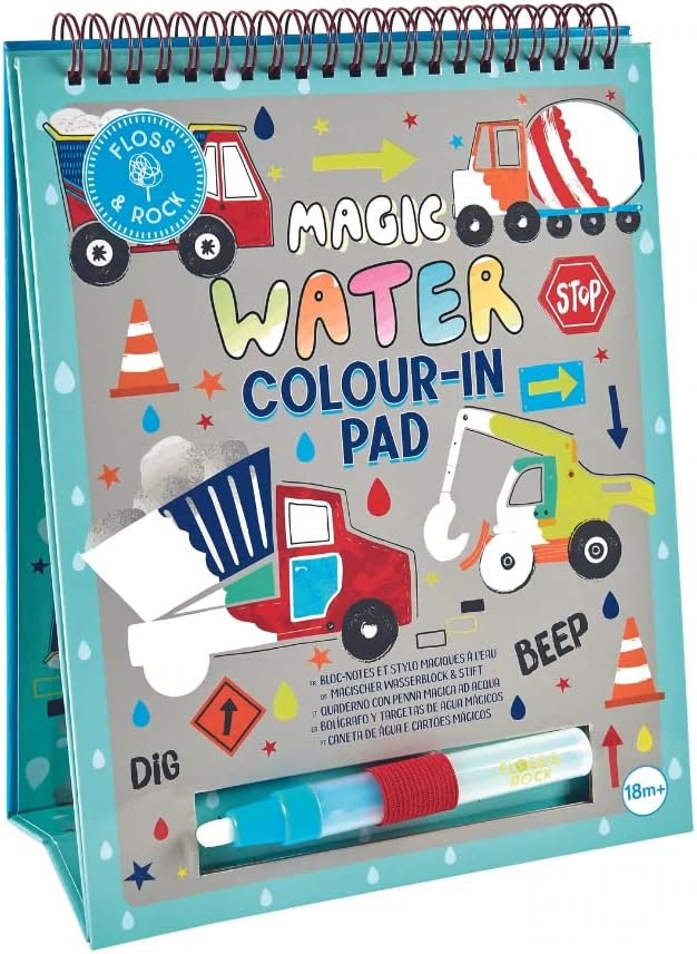 Construction Magic Color Changing Watercard