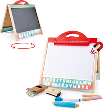 Load image into Gallery viewer, 3 in 1 Tabletop 2 Sided Standing Artwork Easel
