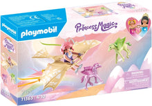 Load image into Gallery viewer, Playmobil Trip with Pegasus Foals in The Clouds
