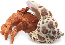 Load image into Gallery viewer, Hermit Crab Hand Puppet
