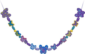 Wooden 'Butterfly Friends' Bead