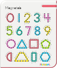 Load image into Gallery viewer, Magnatab Playskool Numbers and Shapes
