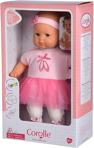 Mon Premier Poupon Maeva Ballerina Doll - 12 inch.