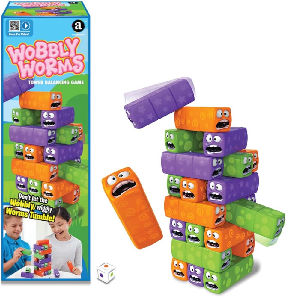Wiggly Worms Balancing Game