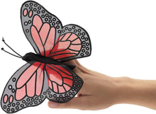 Load image into Gallery viewer, Mini Monarch Butterfly Finger Puppet
