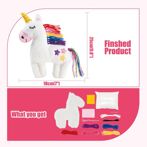 Sewing Kit for Beginner Kids Arts & Crafts Soft Toy My First Craft
