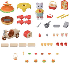 Load image into Gallery viewer, Calico Critters Hamburger Stand
