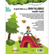 Load image into Gallery viewer, Mi Gran Libro de las 1.000 Palabras Español-Inglés
