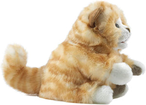 Orange Tabby Kitten Hand Puppet