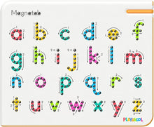 Load image into Gallery viewer, Magnatab Playskool a to z Lowercase
