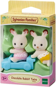 Calico Critters Chocolate Rabbit Twins Set