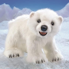 Load image into Gallery viewer, Polar Bear Cub Hand Puppet
