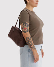 Load image into Gallery viewer, Baggu Nylon Bowler Bag (Coffee)
