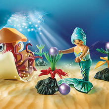 Load image into Gallery viewer, Playmobil Magic Mermaid with Snail Gondola
