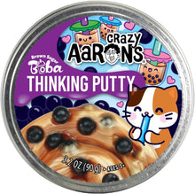 Load image into Gallery viewer, Crazy Aaron&#39;s Thinking Putty® - Brown Sugar Boba
