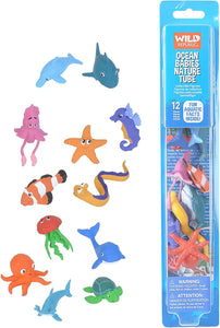 Ocean Babies Figurines Tube