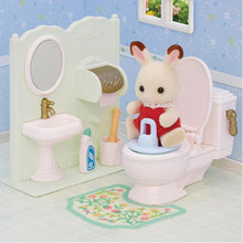 Load image into Gallery viewer, Calico Critters Toilet Set
