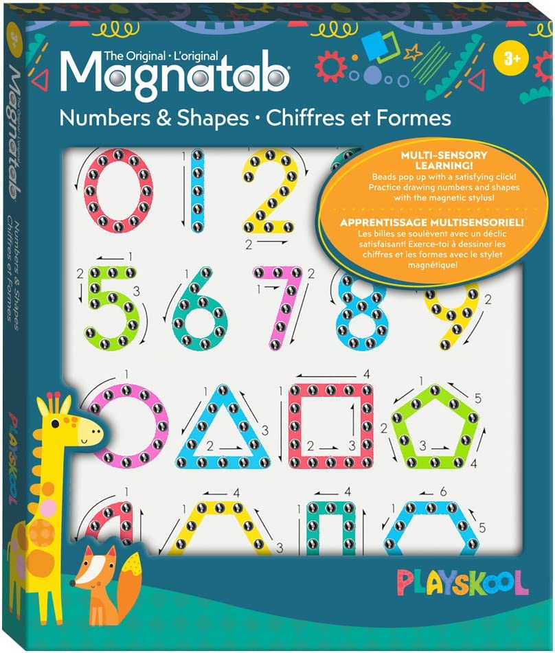 Magnatab Playskool Numbers and Shapes