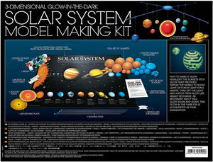 3D Glow-in-the-Dark Solar System Mobile Making Kit