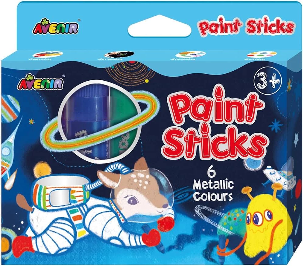 Paint Sticks - 6 Metal Colors