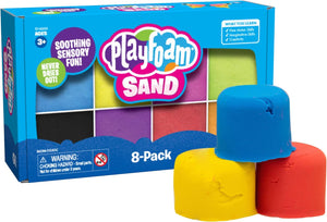 Play Sand Set, 8 Assorted Colors