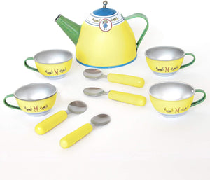 Madeline Collection | 23-Piece Kids Tin Tea Set Toy