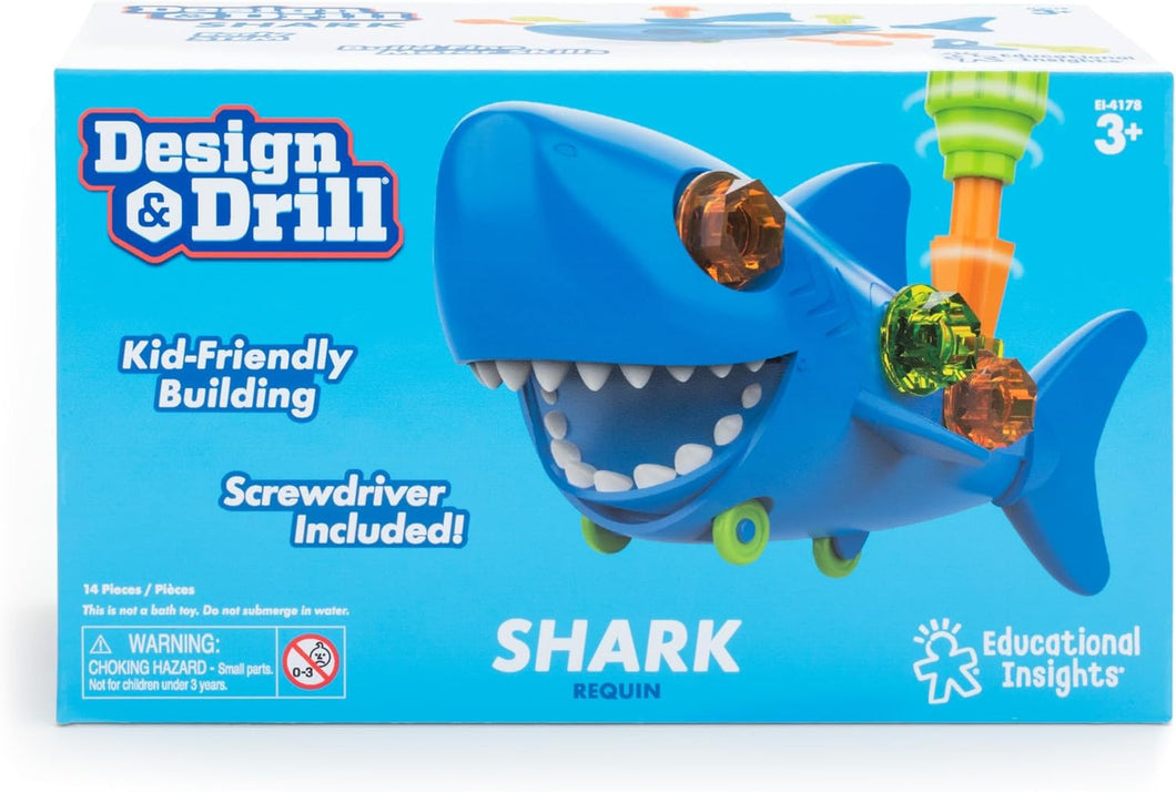 Design & Drill® Shark Toy