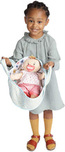 Load image into Gallery viewer, Stella Collection Soft Fabric Baby Doll Bassinet and Carrier for 12&quot; to 15&quot;
