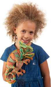 Small Chameleon Hand Puppet