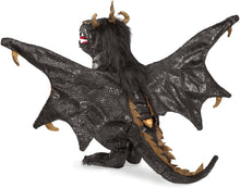 Load image into Gallery viewer, Black Dragon Hand Puppet
