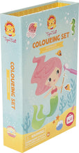 Load image into Gallery viewer, Mermaids Coloring Set
