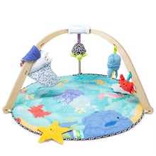 Load image into Gallery viewer, Ocean Easy-Fold Wooden Play Gym
