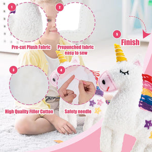 Sewing Kit for Beginner Kids Arts & Crafts Soft Toy My First Craft