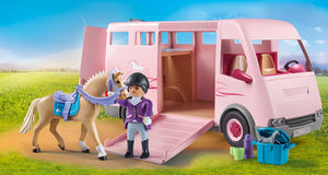 Playmobil Horse Transporter with Trainer