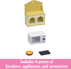 Calico Critters Microwave Cabinet