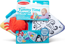 Load image into Gallery viewer, Ocean Tummy Time Triangle
