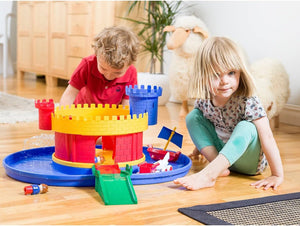 City Castle with Moat Kids Playset with Figures - Viking Toys
